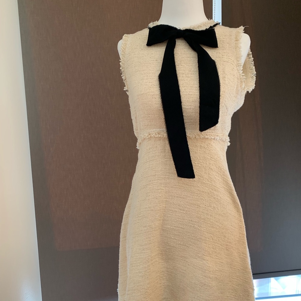 Cute cream color summer dress